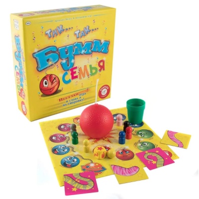 Настольная игра Тик Так Бумм Семья Piatnik 714979